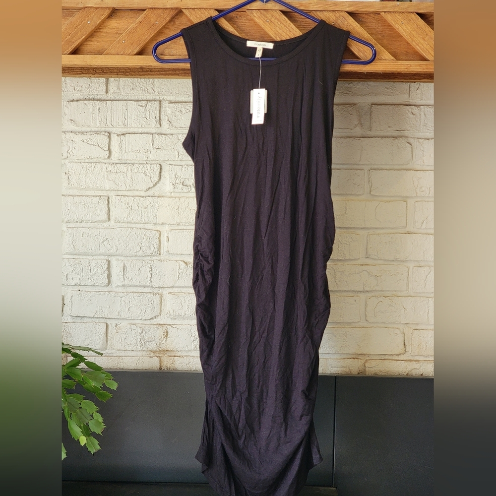 Maurices Maternity Black Extra Stretchy Tunic NWT Size S